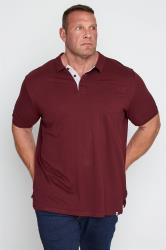 D555 Burgundy Basic Polo Shirt | BadRhino 2