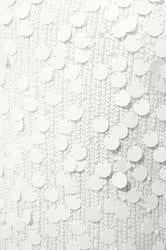 YOURS LONDON Plus Size White Sequin T-Shirt Dress | Yours Clothing 5