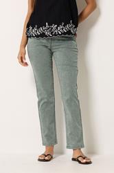 M&Co Grey Wash Straight Leg Jeans | M&Co 1