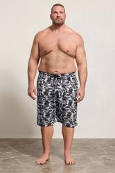 KAM 2 PACK Black & Camo Lounge Shorts | BadRhino 4