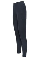 LTS Tall Women's Navy Blue Ribbed Pocket Leggings | Long Tall Sally 3