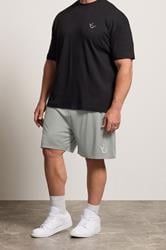 IronRhino Big & Tall Grey Lightweight Performance Shorts | BadRhino 3