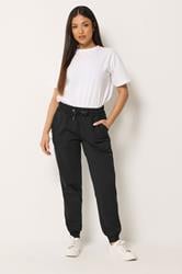 M&Co Petite 2 PACK Black Cuffed Joggers | M&Co 4