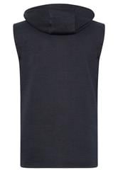BadRhino Big & Tall Navy Blue Sleeveless Hoodie | BadRhino 6
