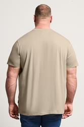 BadRhino Big & Tall Stone Brown Heavyweight T-Shirt | BadRhino 2