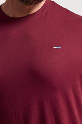 BadRhino Big & Tall Dark Red Extra Long Core T-Shirt | BadRhino 4