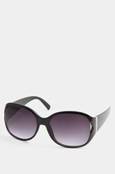 Black Arm Detail Sunglasses | Yours Clothing 3