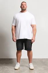 BadRhino Big & Tall Black Wash Carpenter Shorts | BadRhino 2