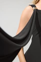 YOURS LONDON Plus Size Black Maxi Dress | Yours Clothing 4
