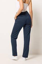 M&Co Navy Blue Ponte Tailored Trousers | M&Co 2