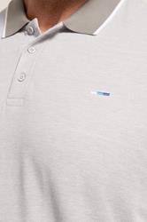 BadRhino Big & Tall Beige Brown Birdseye Polo Shirt | BadRhino 4