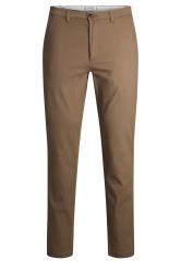 JACK & JONES Big & Tall Otter Brown 'Marco' Chino Trousers