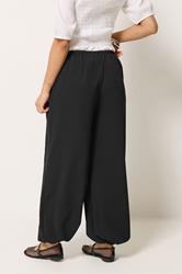 PixieGirl Petite Women's Black Crepe Balloon Trousers | PixieGirl 2