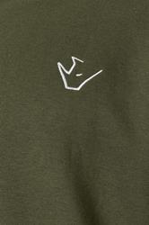 IronRhino Big & Tall Olive Green Logo Sweatshirt | BadRhino 3