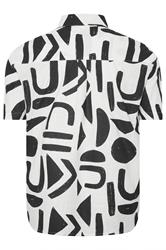 BadRhino Big & Tall Black Abstract Print Shirt | BadRhino 8