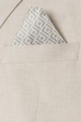 BadRhino Tailoring Big & Tall Oatmeal Brown Linen Suit Jacket | BadRhino 10