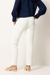 M&Co White Pintuck Tailored Trousers | M&Co 2