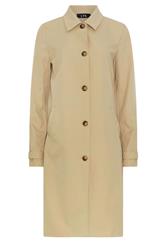 LTS Tall Women's Stone Brown Button Car Coat | Long Tall Sally 5