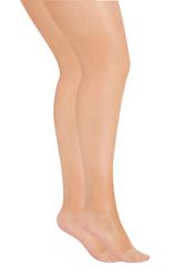 YOURSET 2 PACK Natural Luxury 15 Denier Sheer Tights | Yours Clothing 4