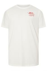 BadRhino Big & Tall T-shirt blanc à imprimé graphique « Shinjuku Tokyo »
