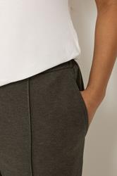 M&Co Petite Chocolate Brown Wide Leg Pintuck Trousers | M&Co 4