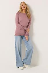LTS Tall Women's Light Purple Lightweight Jumper | Long Tall Sally 1