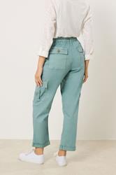 M&Co Green Cargo Trousers | M&Co 4