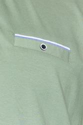 BadRhino Big & Tall Green Chambray Pocket Polo Shirt | BadRhino 8