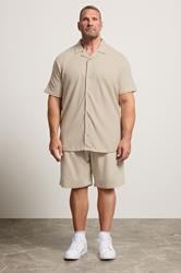 BadRhino Big & Tall Stone Brown Jersey Shorts | BadRhino 1