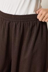 M&Co Chocolate Brown Balloon Leg Trousers | M&Co 4