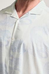 BadRhino Big & Tall White Dragon Print Shirt | BadRhino 5