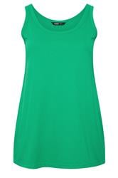 YOURS Curve Green Core Vest Top
