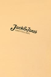 JACK & JONES Big & Tall 5 Pack Blue/Off-White/Yellow/Green/Pink Core T-Shirts | BadRhino 7