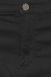 KAM Big & Tall Black Chino Trousers | BadRhino 5