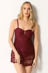 LTS Tall Red Crochet Swimskirt | Long Tall Sally  3