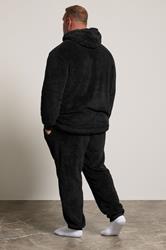 BadRhino Big & Tall Black Fleece Lounge Set | BadRhino 2