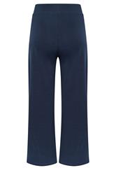 PixieGirl Petite Women's Navy Blue Wide Leg Yoga Pants | PixieGirl 6