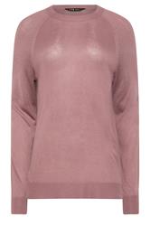 LTS Tall Light Purple Lightweight Jumper
