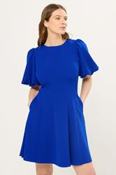 STAR Cobalt Blue Panelled Mini Dress | StarByJM 3