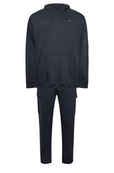 BadRhino Big & Tall Navy Blue Hoodie & Jogger Set