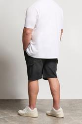 BadRhino Big & Tall Black Wash Carpenter Shorts | BadRhino 4