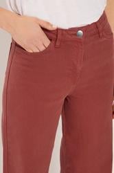 LTS Tall Women's Rust Orange Wide Leg Jeans | Long Tall Sally 5