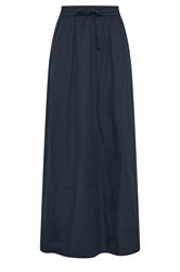 LTS Tall Navy Blue Pull On Cotton Maxi Skirt