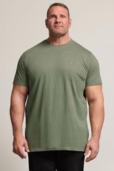 BadRhino Big & Tall Sage Green Extra Long Core T-Shirt | BadRhino 3