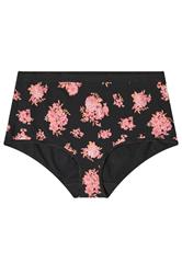 YOURSET 5 PACK Plus Size Orange Floral Print Full Briefs | Yours Clothing 1