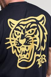 BadRhino Big & Tall Navy Blue Tiger Graphic T-Shirt | BadRhino 6