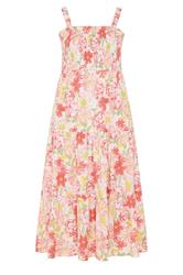 YOURS Plus Size White Floral Tiered Sundress | Yours Clothing 5