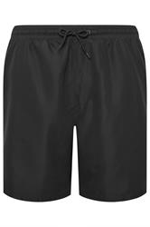 BadRhino Big & Tall bañador bermuda negro liso