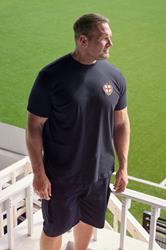 BadRhino Big & Tall Navy Blue England Crest T-Shirt | BadRhino 1