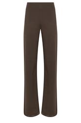 LTS Tall Chocolate Brown Cotton Wide Leg Yoga Pants